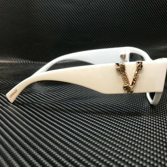 Versace Women\'s Gold Trim White Sunglasses main image 2